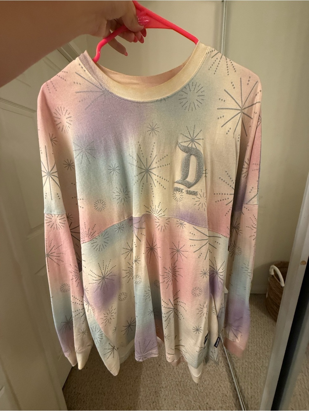 Disneyland | Disney100 Pastel Tie Dye Spirit Jersey | Mickey & Friends | Size M